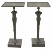 (2) GIACOMETTI STYLE FIGURAL B
