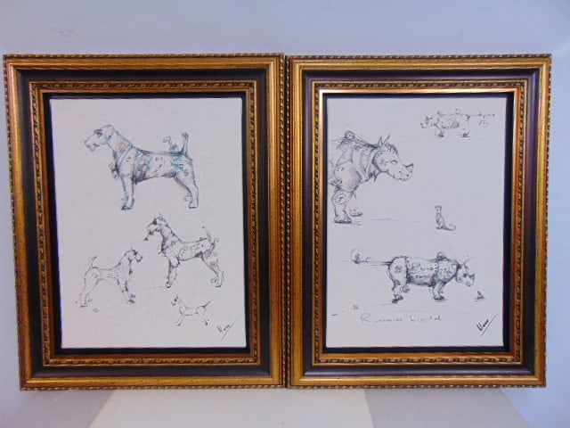 2 GICLEES BY NANO LOPEZ, "SHERLOCK"