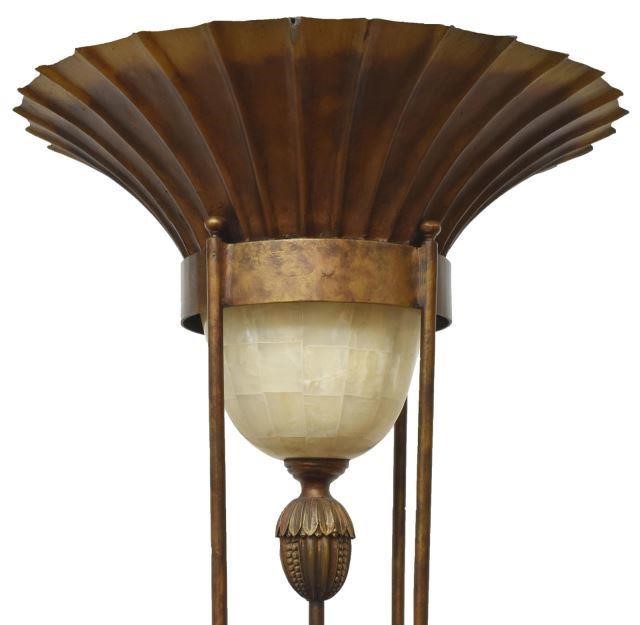 (2) GILT IRON & CLOUDSTONE FAN