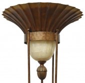 (2) GILT IRON & CLOUDSTONE FAN