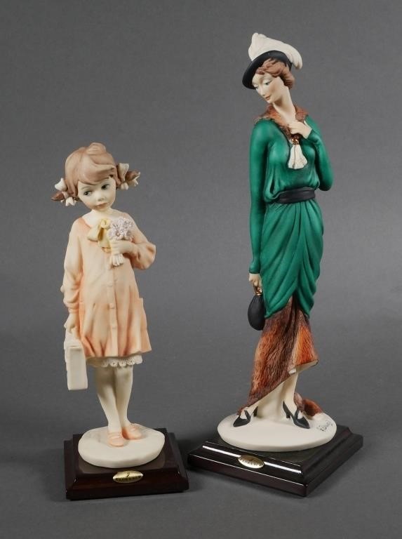 (2) GIUSEPPE ARMANI FIGURINES 0412C