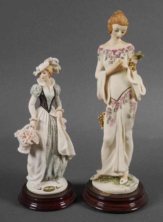 (2) GIUSEPPE ARMANI FIGURINES