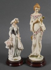 (2) GIUSEPPE ARMANI FIGURINES