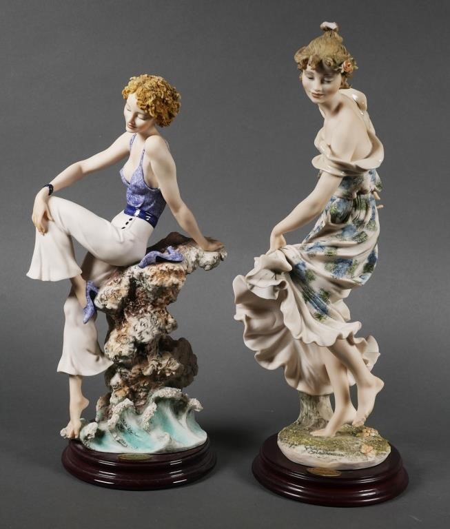 (2) GIUSEPPE ARMANI SCULPTURES