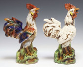 (2) GLAZED CERAMIC MODELS OF R