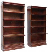 (2) GLOBE-WERNICKE 5-STACK BAR