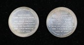 2 GORHAM SILVERSMITHS COIN SIL