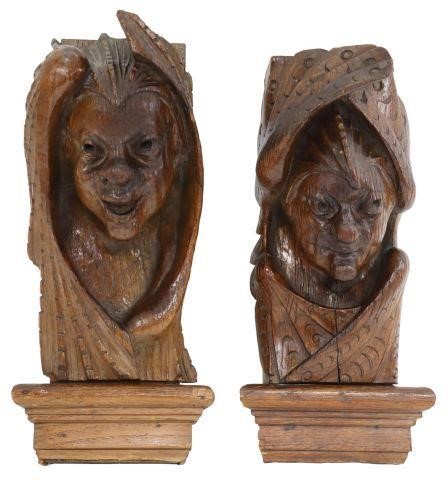 (2) GOTHIC REVIVAL ARCHITECTURAL