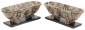 (2) GRAND TOUR STYLE MARBLE MO