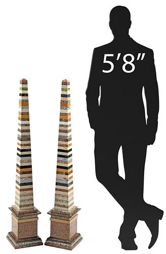 (2) GRAND TOUR STYLE SPECIMEN