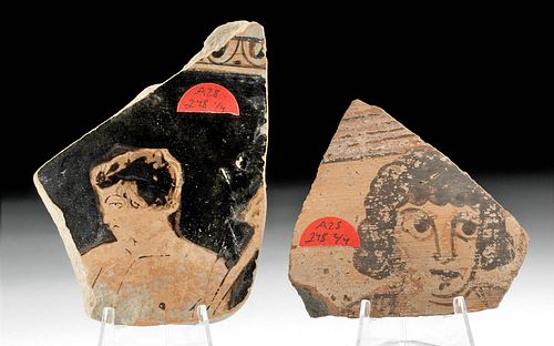 2 GREEK ARCHAIC & APULIAN POTTERY