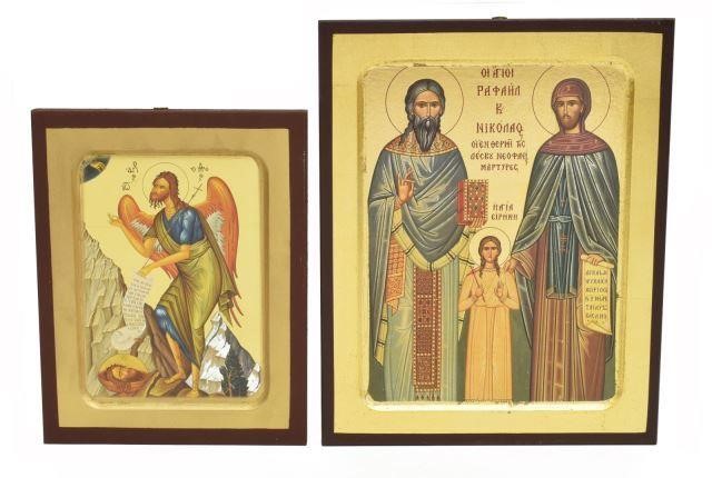 (2) GREEK ORTHODOX RELIGIOUS