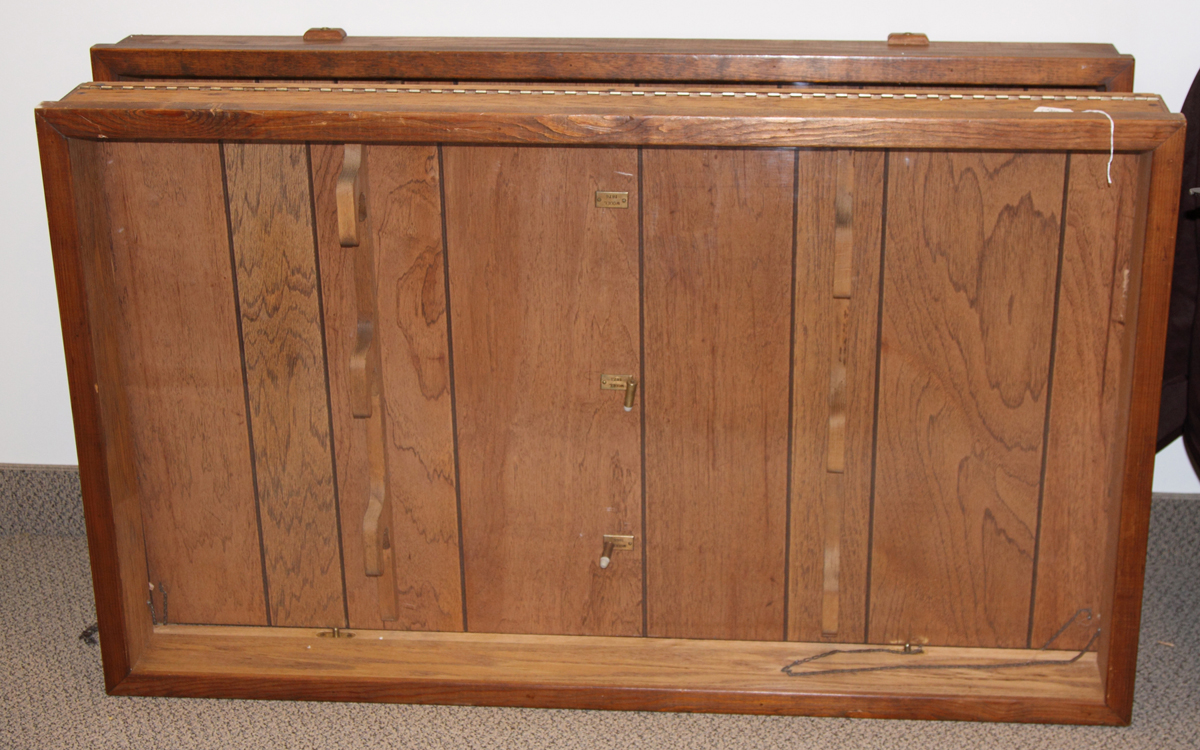 2 Gun Cabinets Dimensions: Ht. 29''