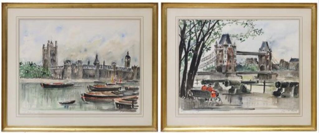 (2) GUY DE NEYRAC (D.1950) LONDON
