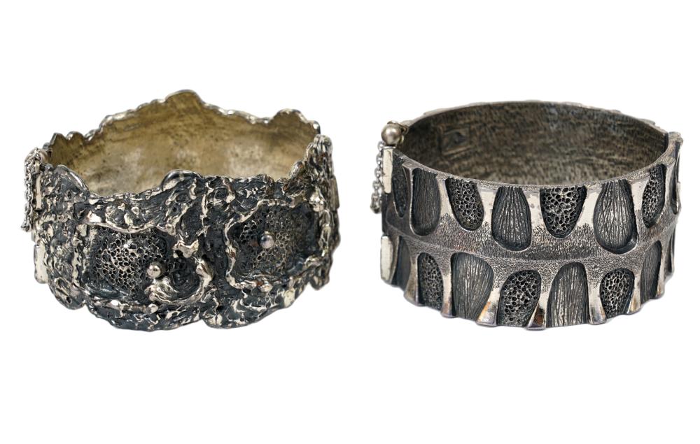 2 GUY VIDAL CUFF BRACELETSGuy Vidal