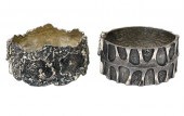 2 GUY VIDAL CUFF BRACELETSGuy
