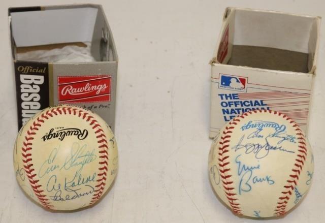 2 HALL OF FAME BASEBALL TO