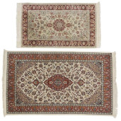 (2) HAND-TIED ESTATE RUGS<br>(