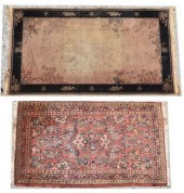 (2) HAND-TIED PERSIAN & CHINES