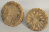 2 HANDLED ROUND BUTTER PRINTSc