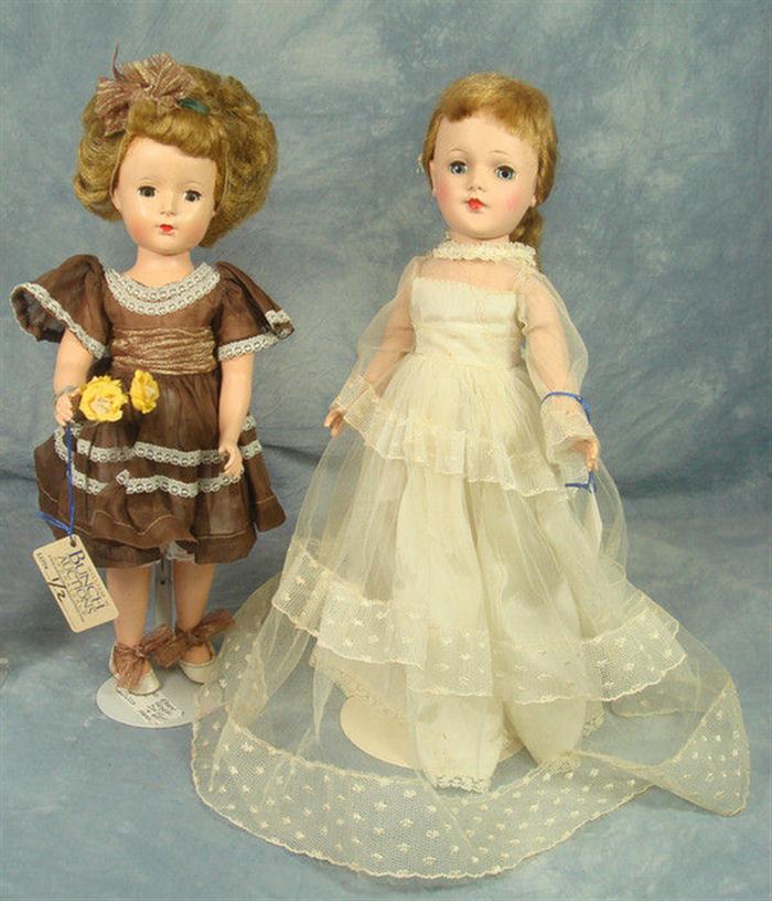 2 Hard Plastic Dolls, Mary Hoyer