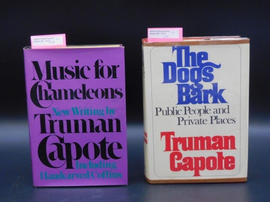 (2) HARDCOVER BOOKS BY TRUMAN