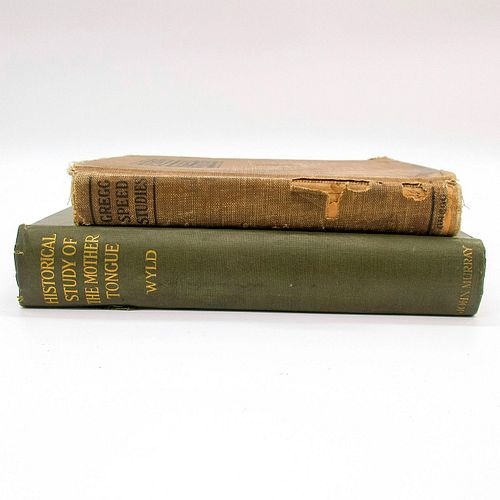 2 HARDCOVER BOOKS, LANGUAGE AND