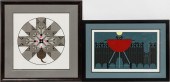 2 HARPER SERIGRAPHS; BIG RAC A