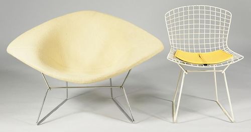 2 HARRY BERTOIA KNOLL CHAIRSHarry