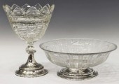 2) HAWKES MILLICENT CUT GLASS