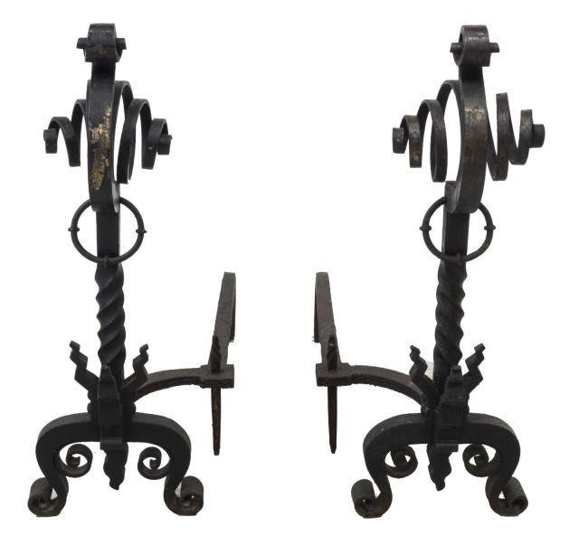 (2) HEAVY SPANISH REVIVAL
