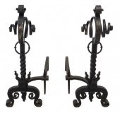 (2) HEAVY SPANISH REVIVAL HAND
