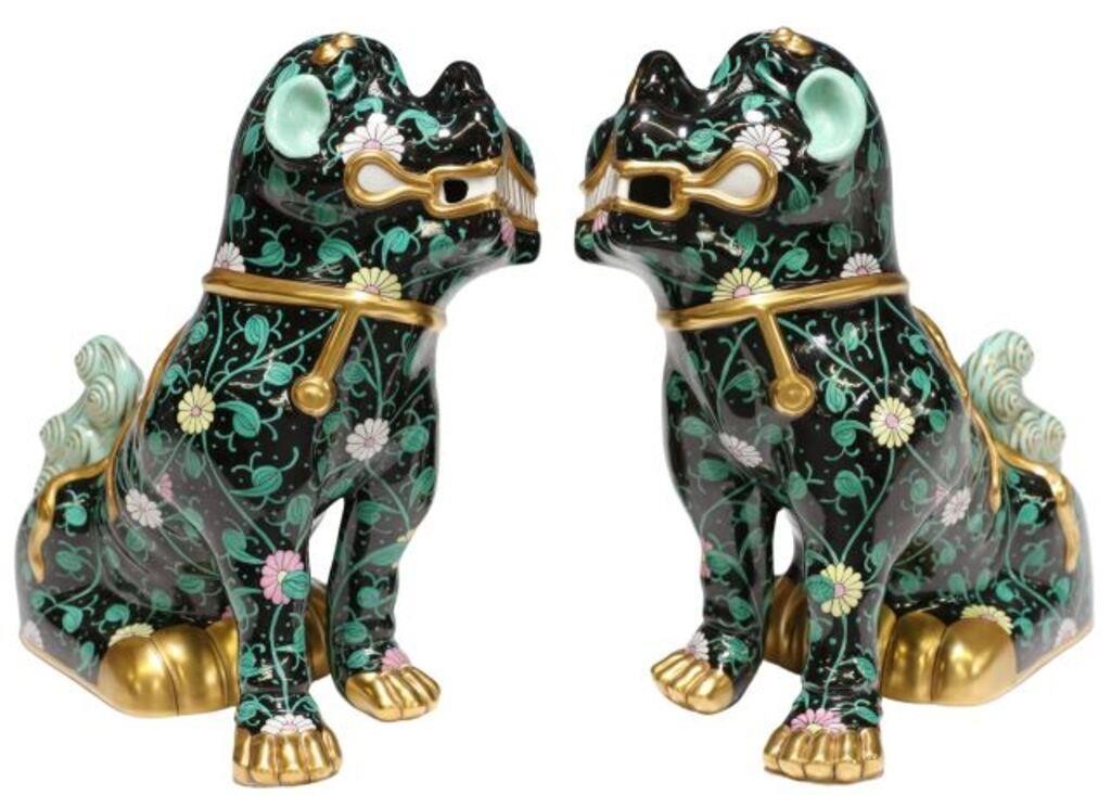 (2) HEREND 'BLACK DYNASTY'