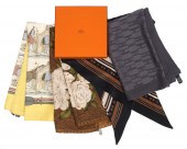 2 HERMES & 2 CHANEL VINTAGE SI