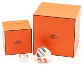 2 HERMES STERLING SILVER FASHI