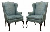 (2) HICKORY QUEEN ANNE STYLE W