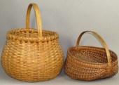 2 HICKORY/OAK SPLINT HANDLED G