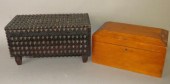 2 HINGED LID DRESSER OR TRINKE