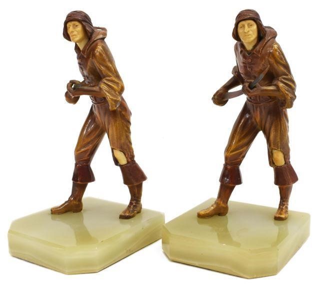 (2) HIRSCH CO. (ATTRIB.) FIGURAL