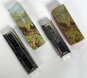 (2) HOHNER ECHO HARP 57/120 M