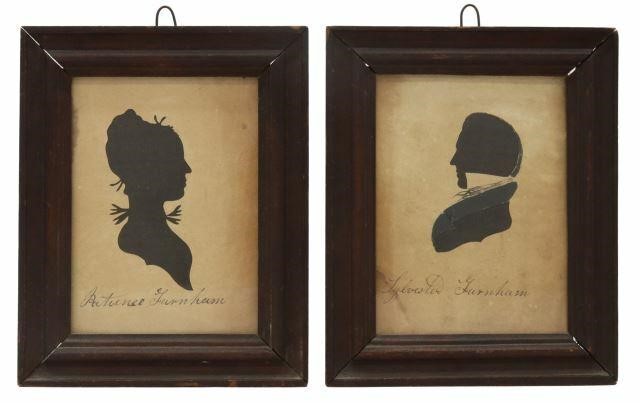 (2) HOLLOW-CUT PORTRAIT