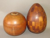 2 HOMECRAFTED WOOD TURNINGSca.