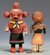 2 HOPI KACHINA DOLLS1st item: