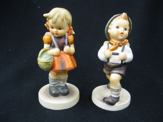 2 Hummel Figurines;school boy &