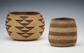 2 HUPA (NATIVE AMERICAN) BASKE