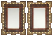 (2) IBERIAN STYLE INLAID RECTA