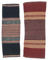 2 IKAT SARONGS, BIBOKI, WEST T