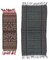 2 IKAT TEXTILES FROM ROTI AND