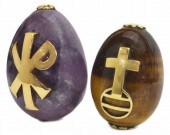 (2) ILIAS LALAOUNIS 18KT GOLD