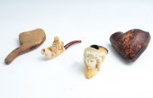2 IMPRESSIVE MEERSCHAUM PIPES: